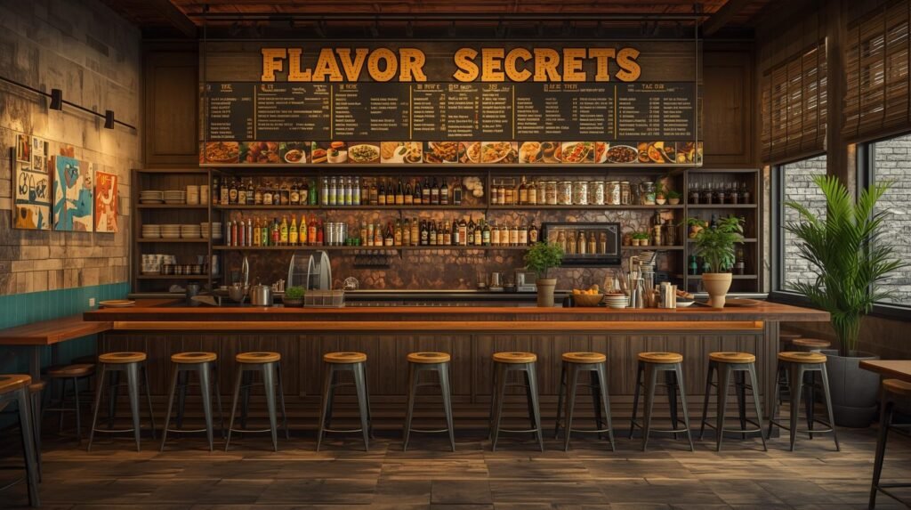 Baja style tacos restaurant Flavor Secrets