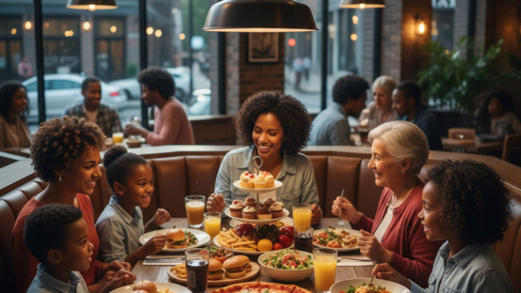 Weekend Family Dinner Ideas at Restaurants